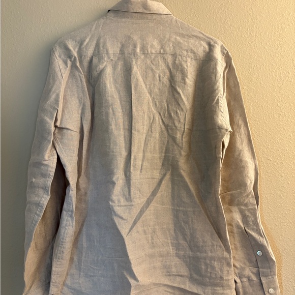 De Bonne Facture Essential Linen Button-up Shirt - Picture 5 of 5
